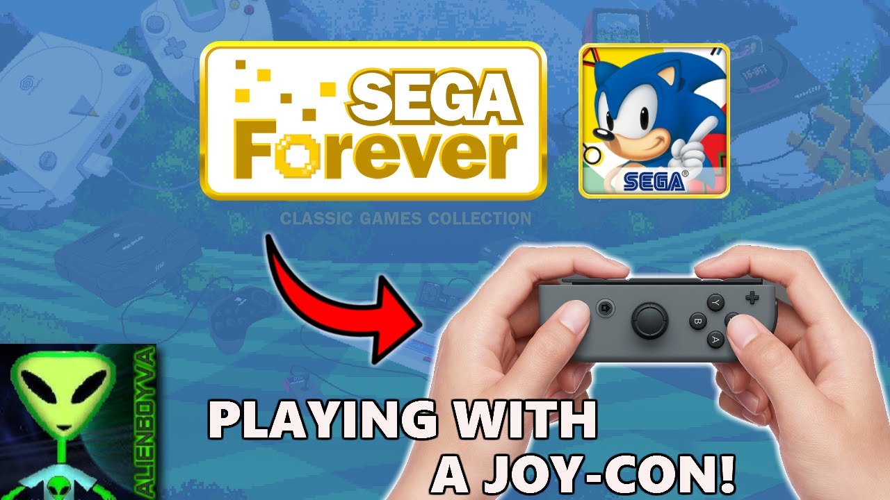 [SEGA Forever] Sonic 1 - Playing with a Nintendo Switch Joy-Con