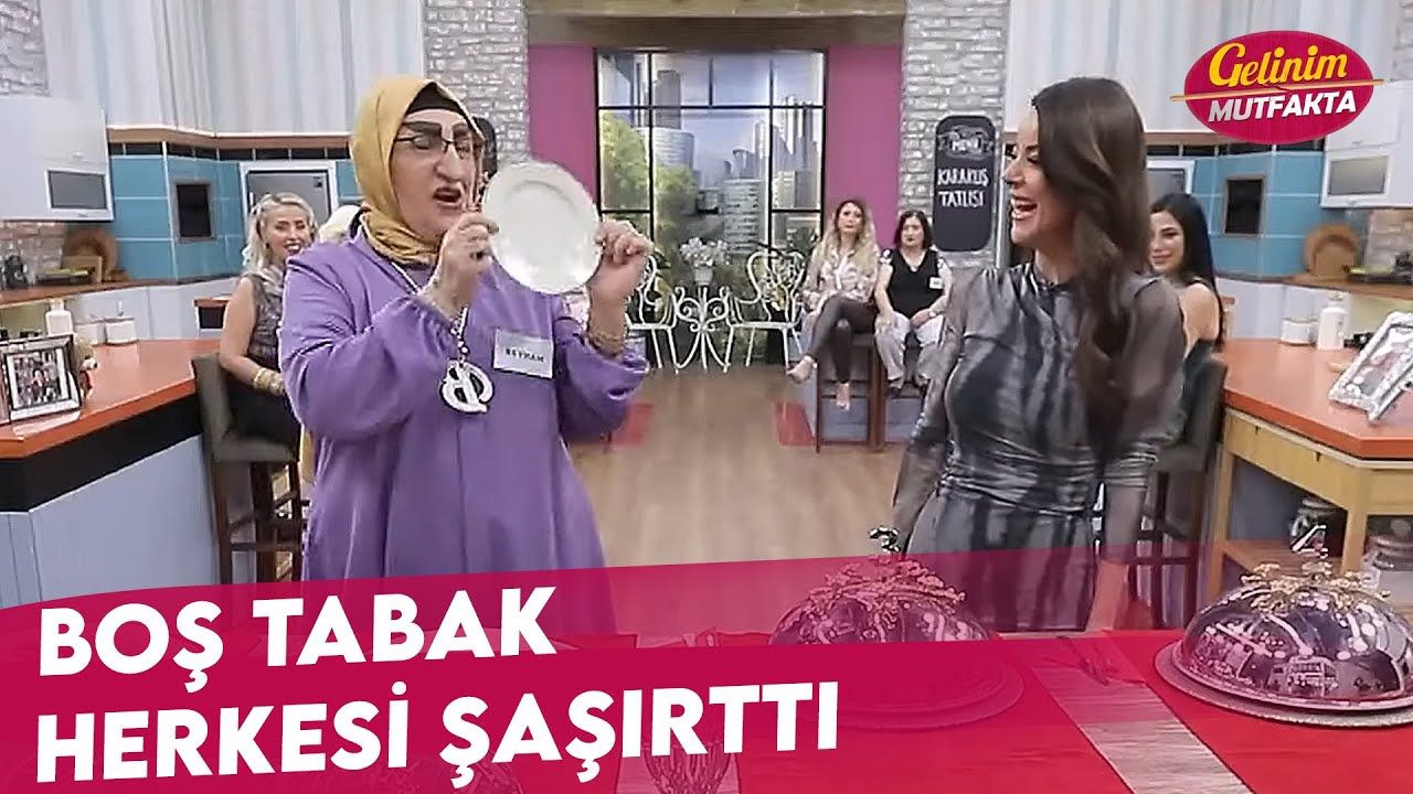Böyle Önemli Bir Günde Şok Tabak - Gelinim Mutfakta 11 Ocak Perşembe