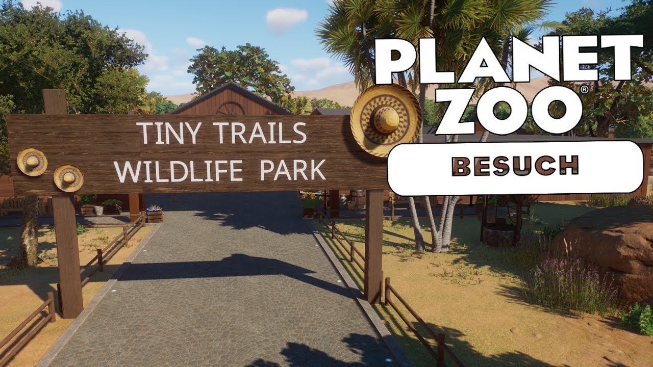 Tiny Trails Wildlife Park von starlight95 &laquo;&raquo; Planet Zoo Community Besuch 🏕 | Deutsch | German