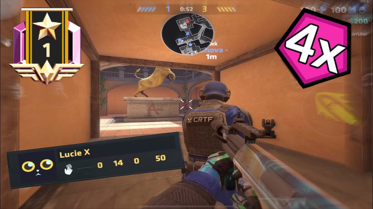 PLAYING AGAINST GHOSTERS in Critical Ops Ranked