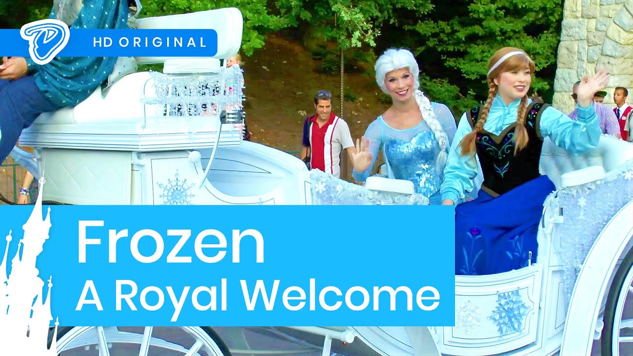 Frozen: A Royal Welcome Disneyland Paris Anna & Elsa Parade (Hommage à la Reine des Neiges)