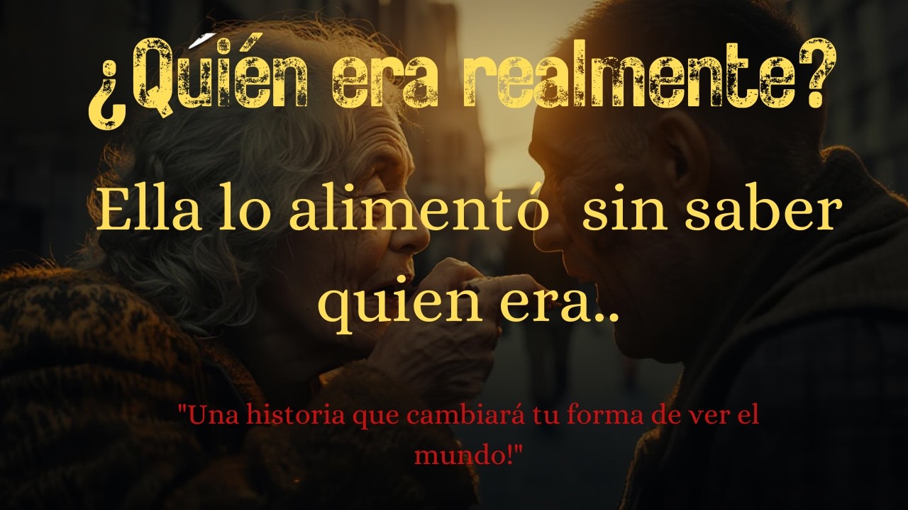 La anciana que vivía sola alimentó a un mendigo… sin saber quién era realmente.