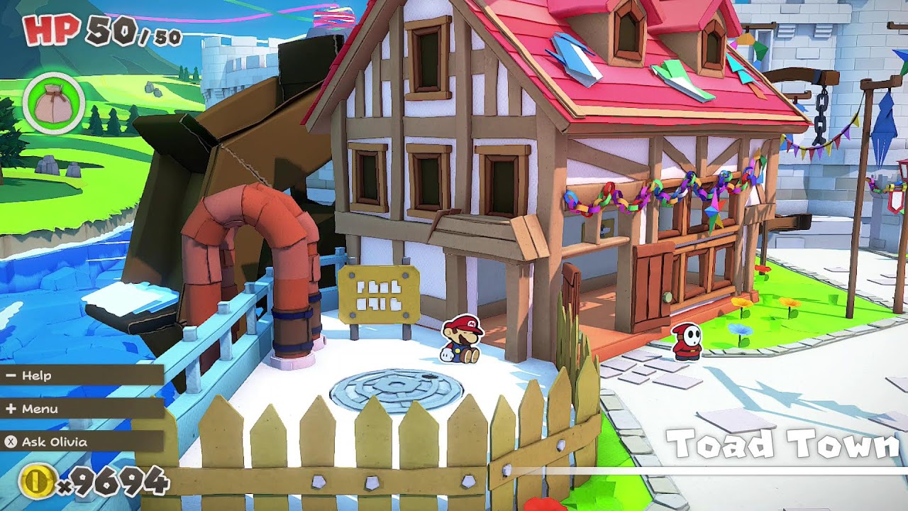 Paper Mario:  The Origami King