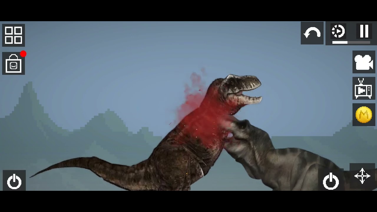 Tyrannosaurus rex di melon playground