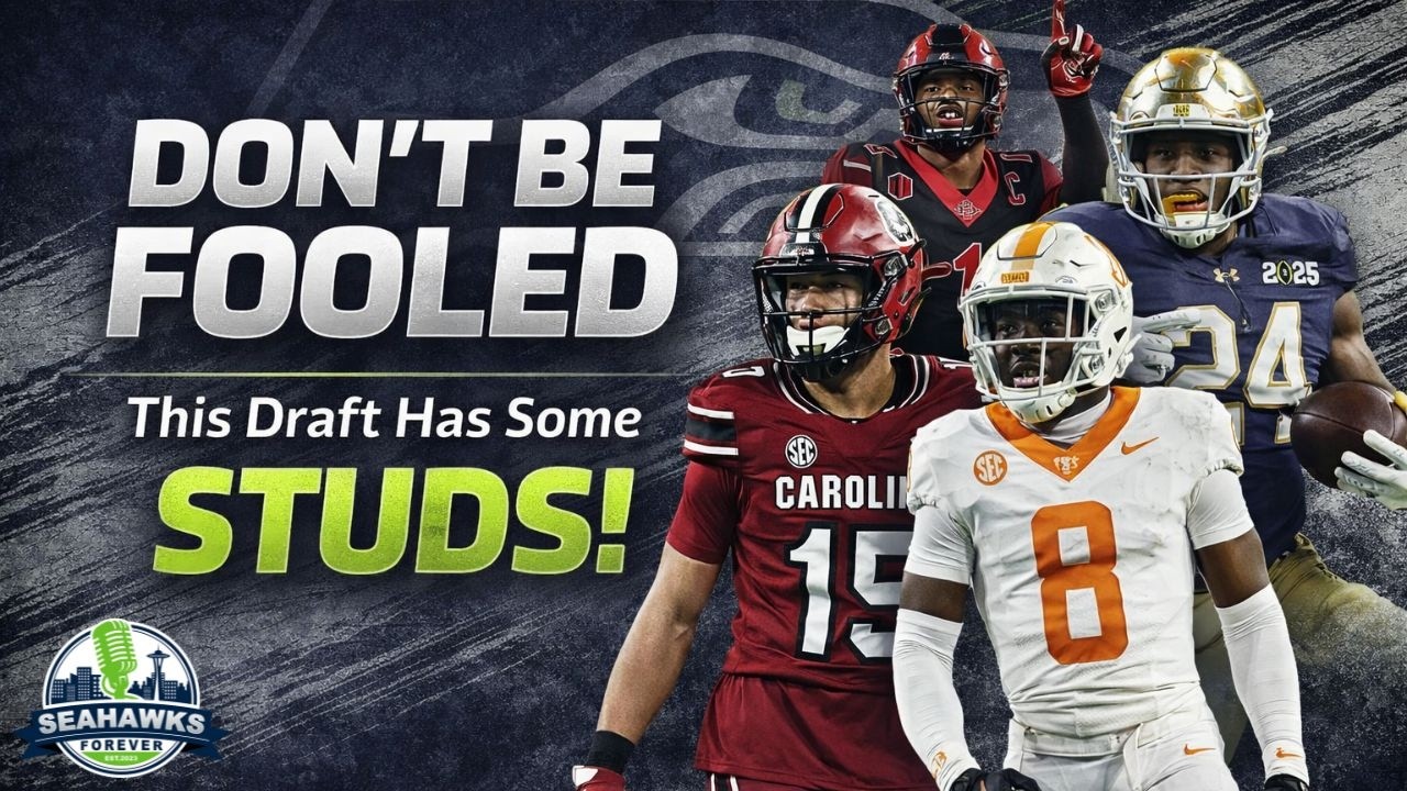 SEAHAWKS Draft Preview: CB, EDGE & RB In Play at Pick 32? (w/ NFL Draft Analyst Justin Melo)