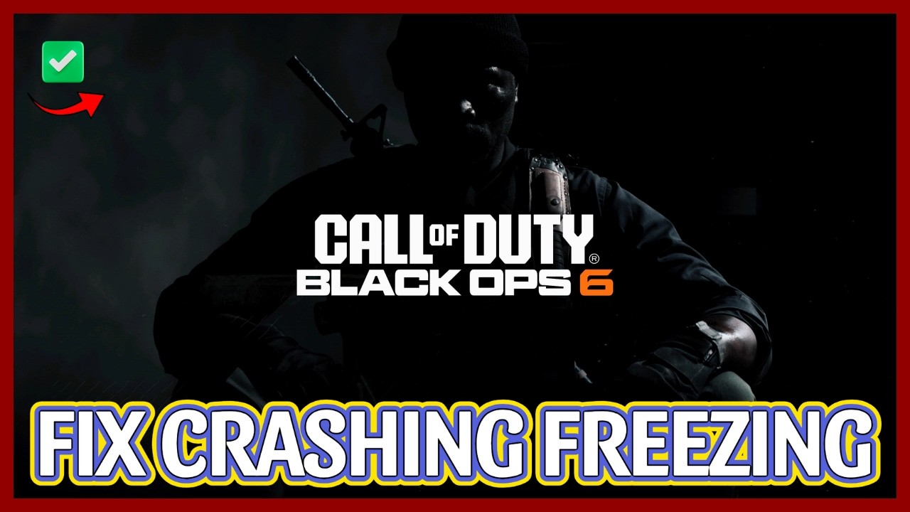 Как ИСПРАВИТЬ вылеты, зависания, ошибки запуска и зависания в CALL OF DUTY BLACK OPS 6 на Windows...