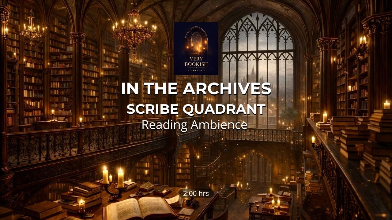 In the Archives - Scribe Quadrant | Fourth Wing Inspired | Fantasy Library Ambience for Reading
