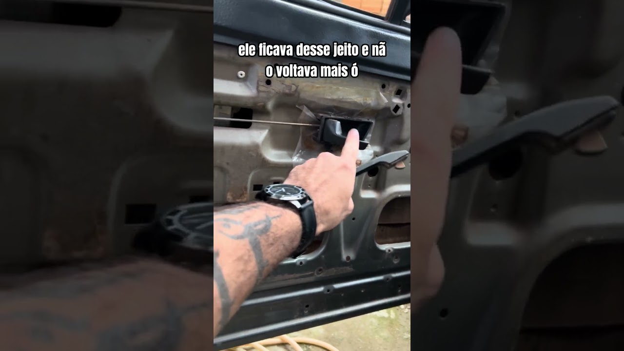 Troquei a trava do gol quadrado #gol #goldquadrado #carros 