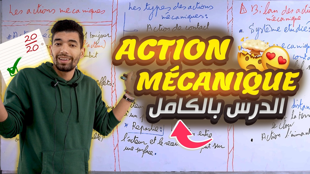 Les actions mécaniques 3 année collège
