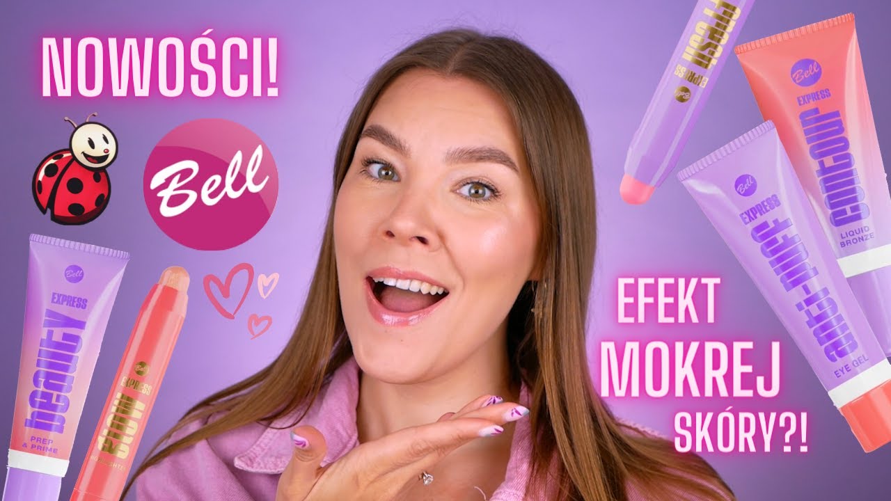 Nowa WIOSENNA kolekcja BELL z Biedronki! 💜 Efekt MOKREJ SKÓRY za 13,99 zł?! 😮