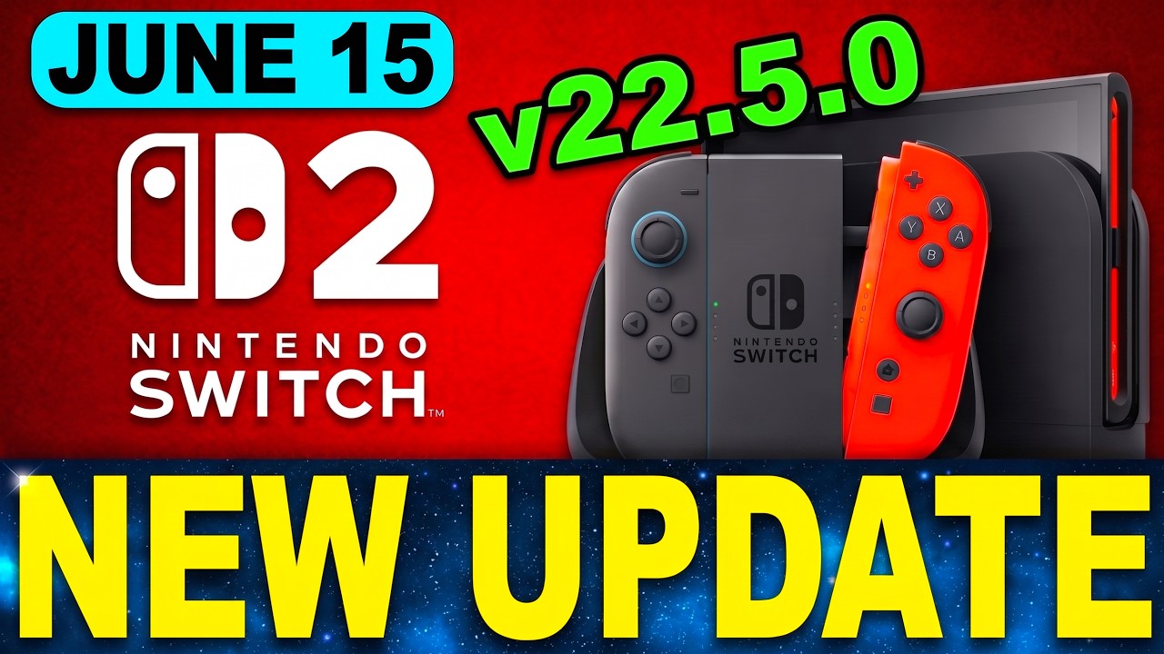 Switch Update 22.5.0 Patch is HERE! New Accessibility Features (Switch 2 Update)