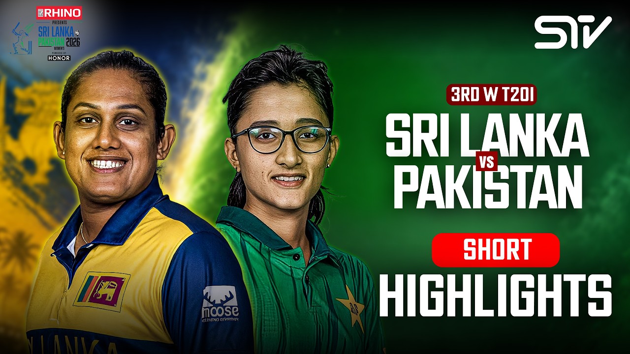 Match Highlights | Sri Lanka Women vs Pakistan Women | Match 03 | T20I Series 2026 | M9l1K