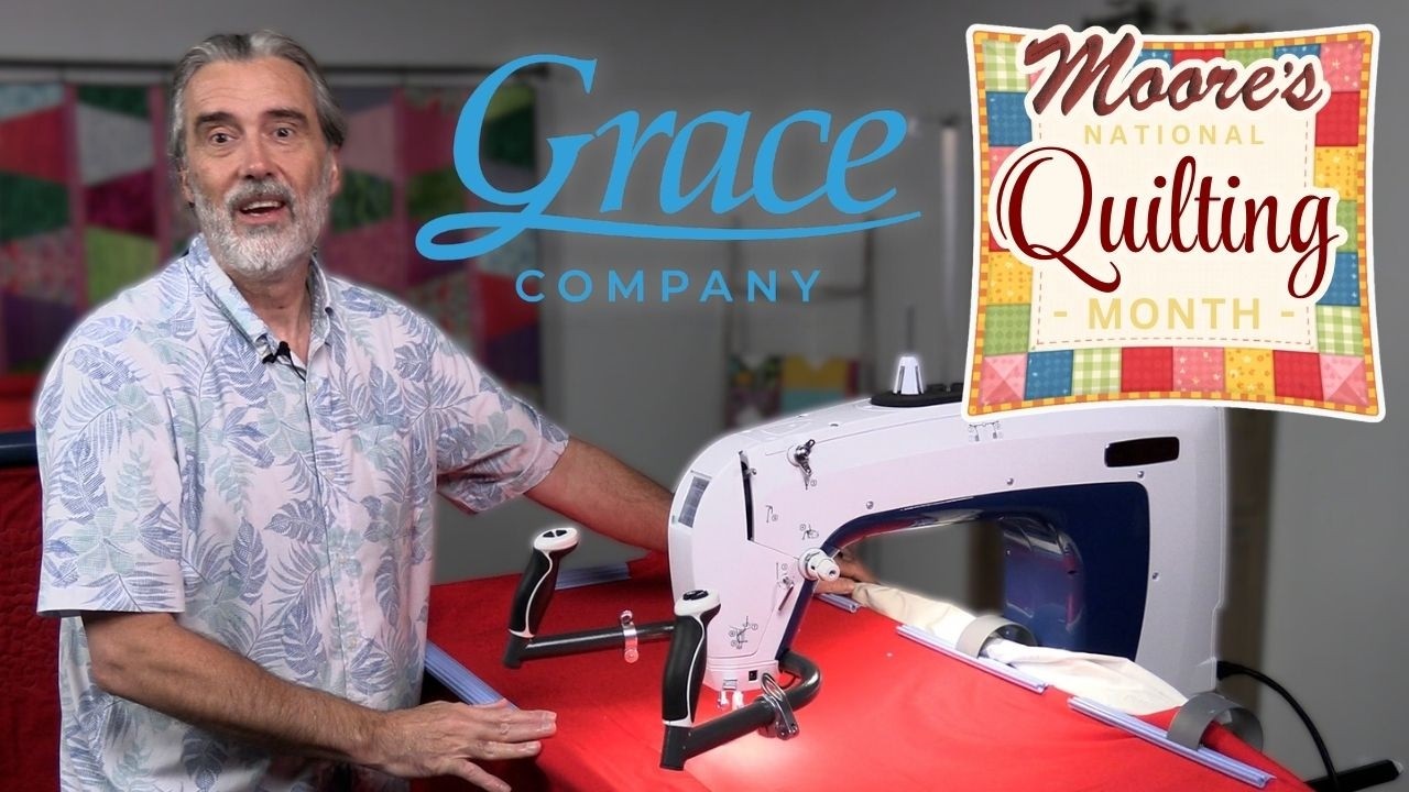 Распродажа учебных материалов Grace Longarm | Швейный центр Moore’s