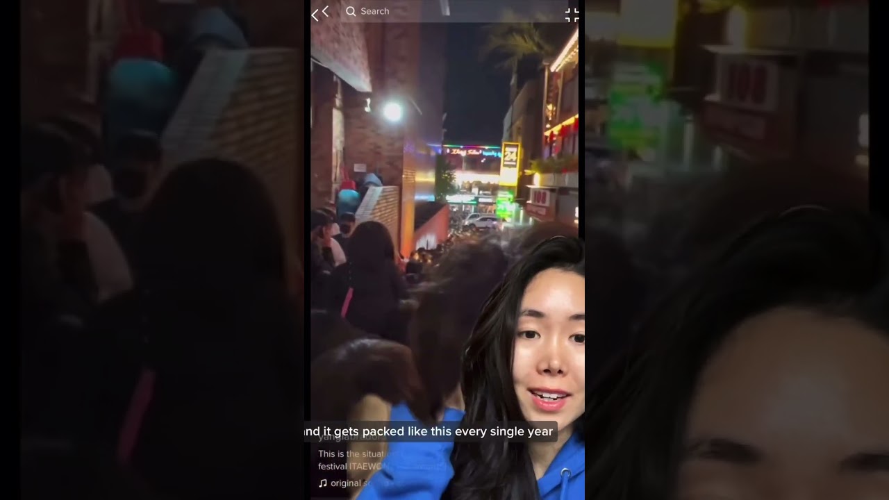 What Really Happened At Itaewon Halloween Incident #shorts