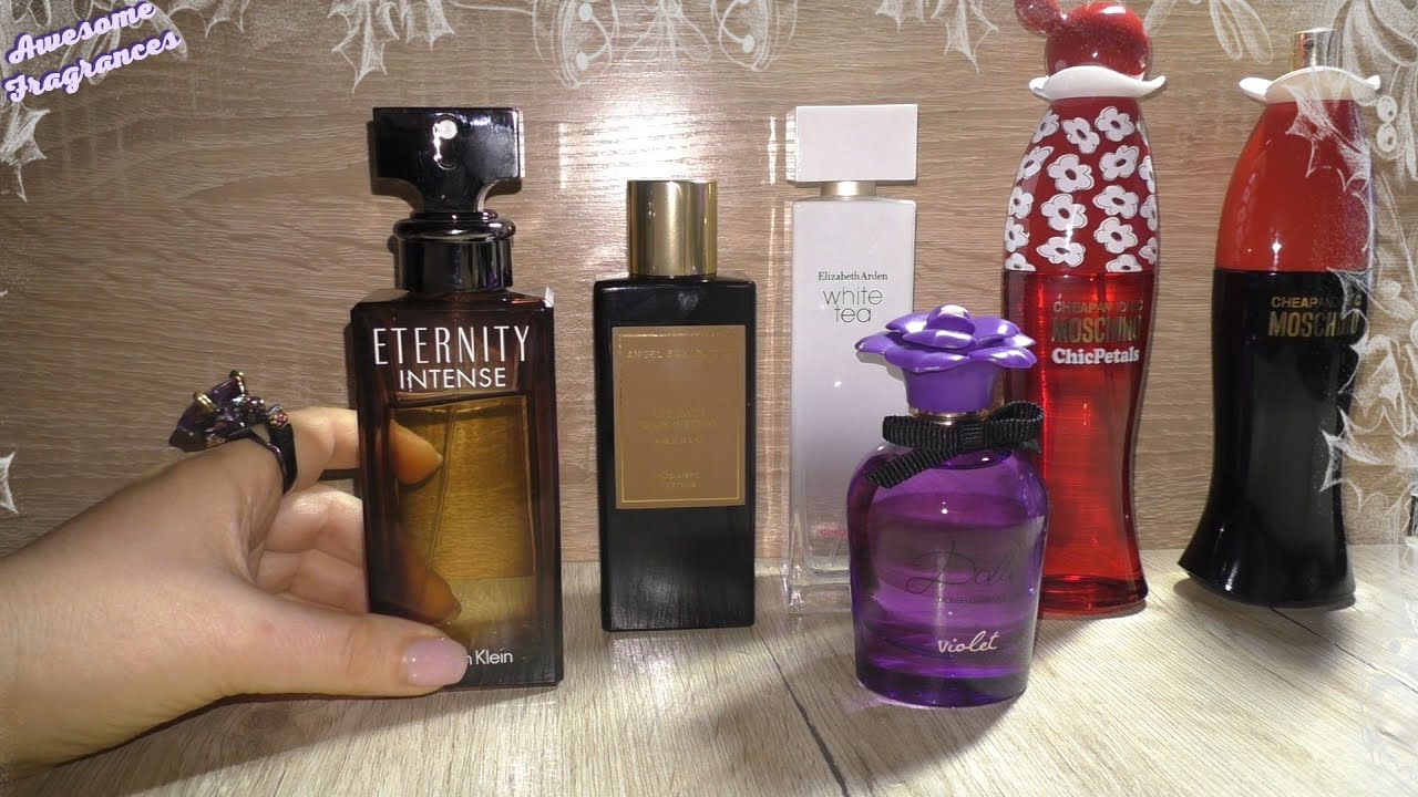 ПАРФЮМы😏интересные и не очень😮Moschino/Elizabeth Arden/Dolce & Gabbana/Angel Schlesser/Calvin Klein✨
