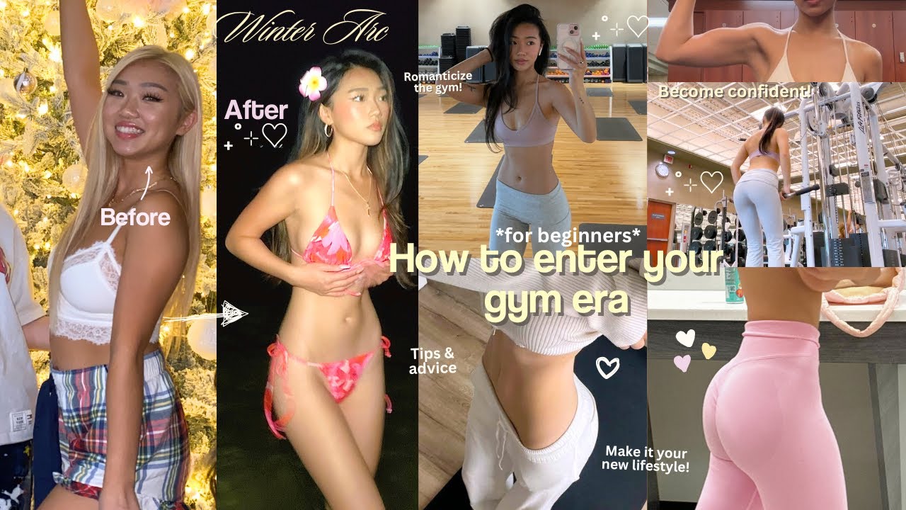 HOW TO START WORKING OUT!🎧 Romanticize the gym, eating healthier, & consistency! | Winter Arc Diary🔒