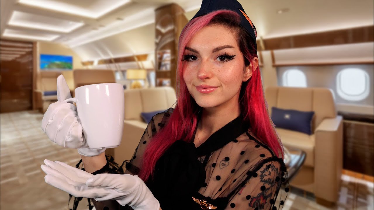 [ASMR] Welcome Aboard Your First Class Flight!