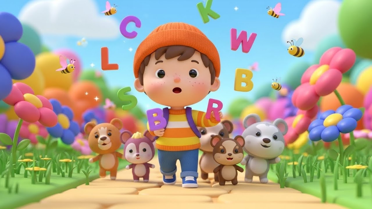 🎵 Animales del Jardín Mágico  | canciones infantiles | Baby Song, Sonidos de Animales 🌸🦋