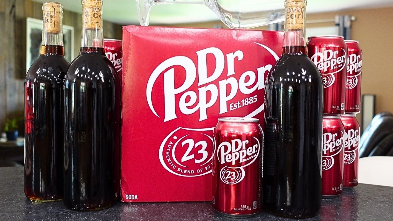 My Best Attempt At Turning Dr Pepper Into Wine