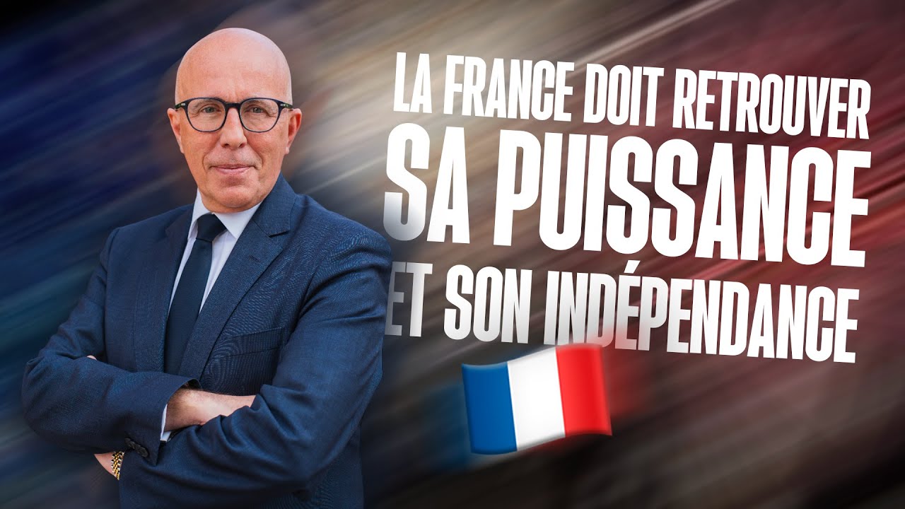 Eric Ciotti sur CNEWS : La France doit retrouver sa puissance et son indépendance