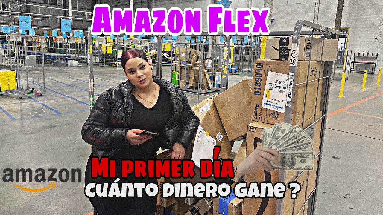 Mi primer vez en Amazon Flex (new York) cuánto gané en un Día