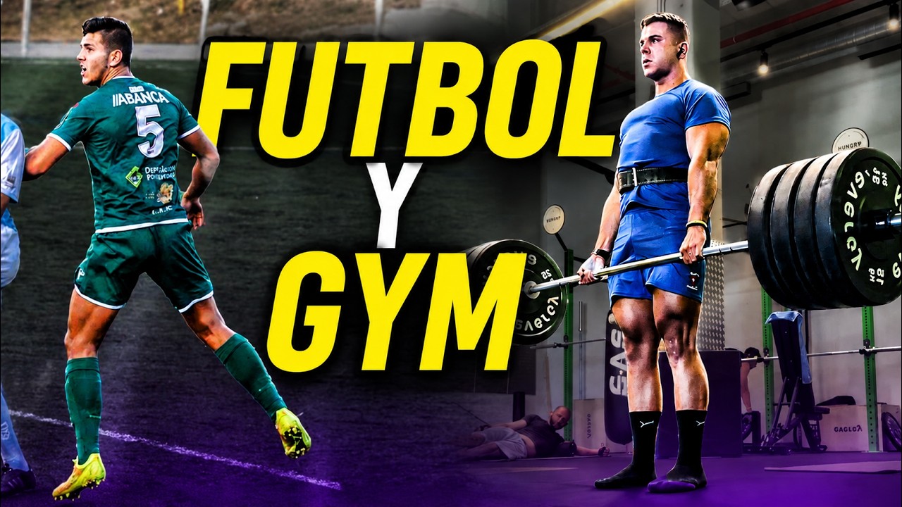 ¿CÓMO DEBE ENTRENAR un FUTBOLISTA PROFESIONAL en el GIMNASIO?