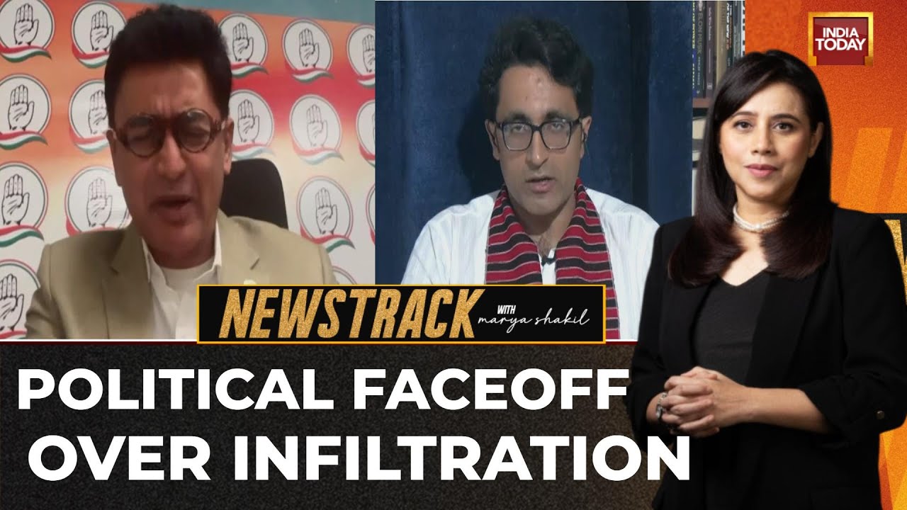 Big BJP Vs Congress Political Face-Off Over Infilitration Claims | NewsTrack | India Today