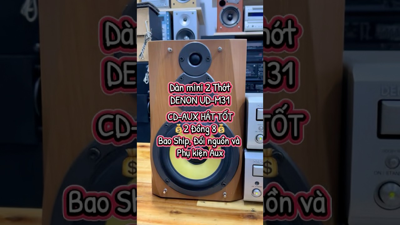 D&Agrave;N MINI DENON UD-M31 #danmini #bolero #bluetooth #nhachaymoingay #nhachay #loa #music #thinhhanh