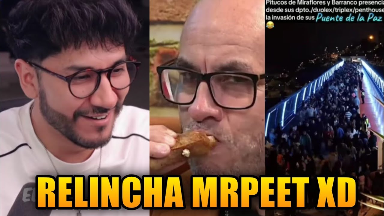 ZEIN reacciona a MR PEET relincha ante el PAN CON CHICHARRON + TIKTOKS
