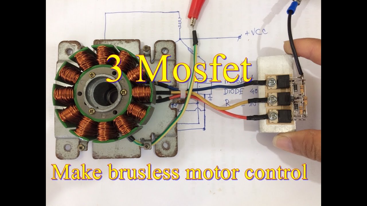 How to make brushless motor controller  - Brushless BLDC Motors 12V - 24V