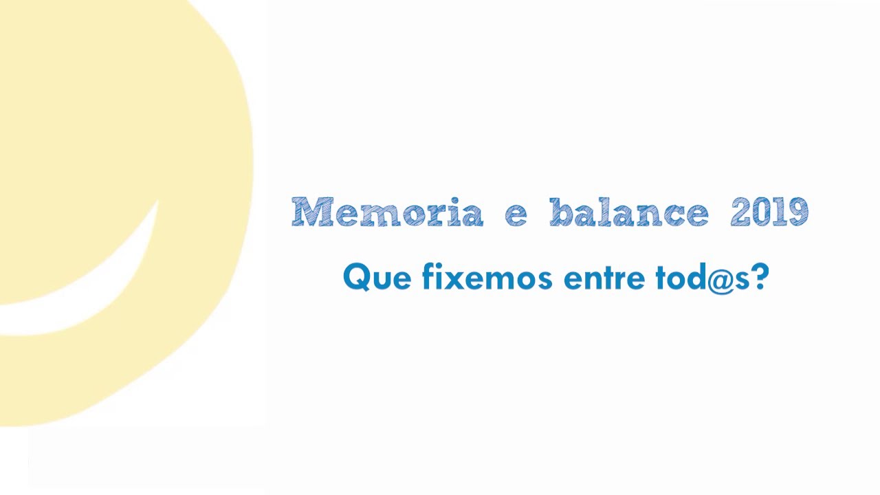V&iacute;deo-memoria 2019 - Down Galicia