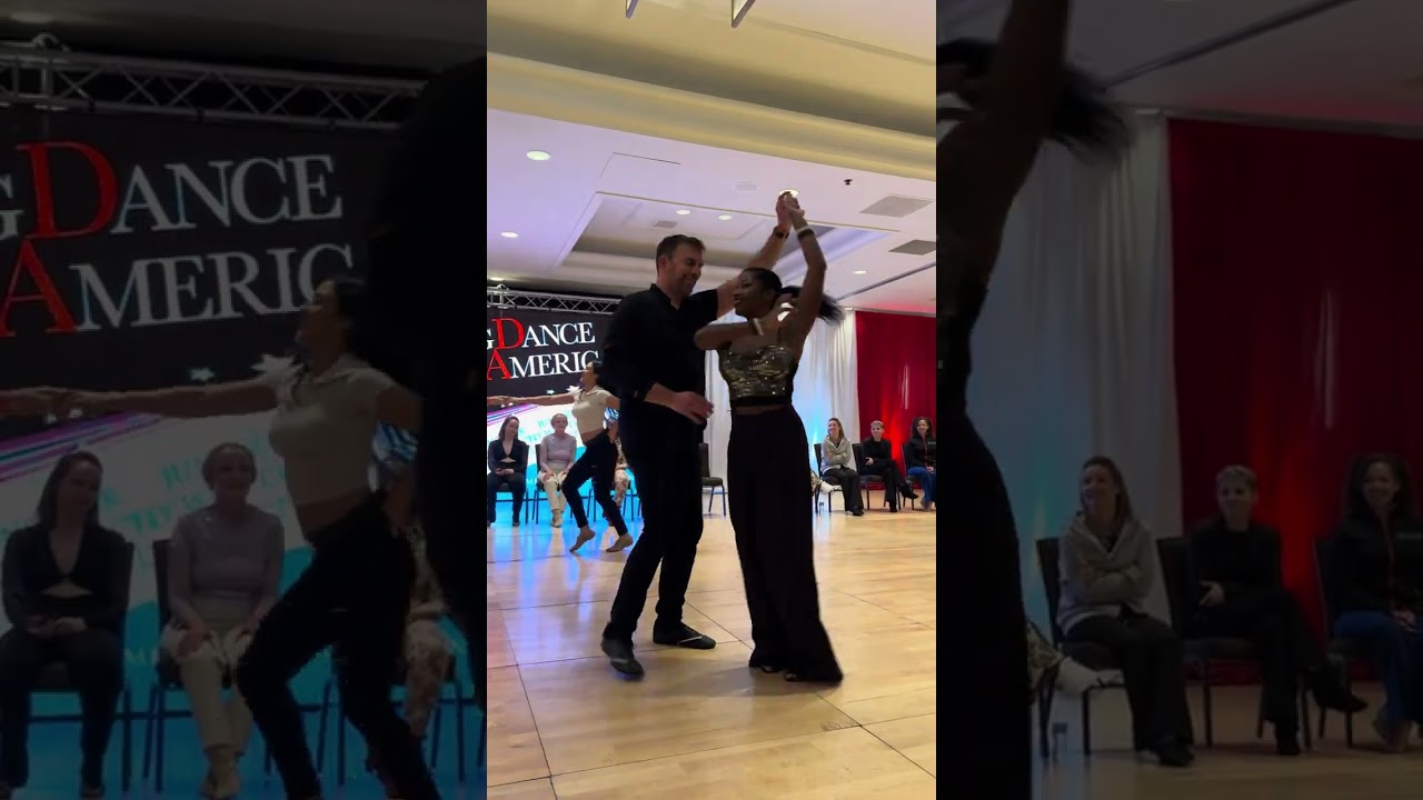 Hustle Dance Nino & Erica at Swing Dance America 2024