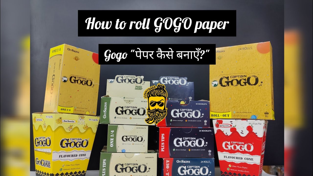 How to roll GOGO Paper | GOGO पेपर कैसे बनाये😉✨#jonnybaba