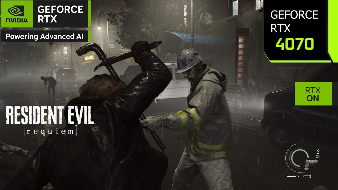 Resident Evil Requiem | RTX 4070 4K, 1440p, 1080p DLSS 4.5 Frame Generation & Path Tracing