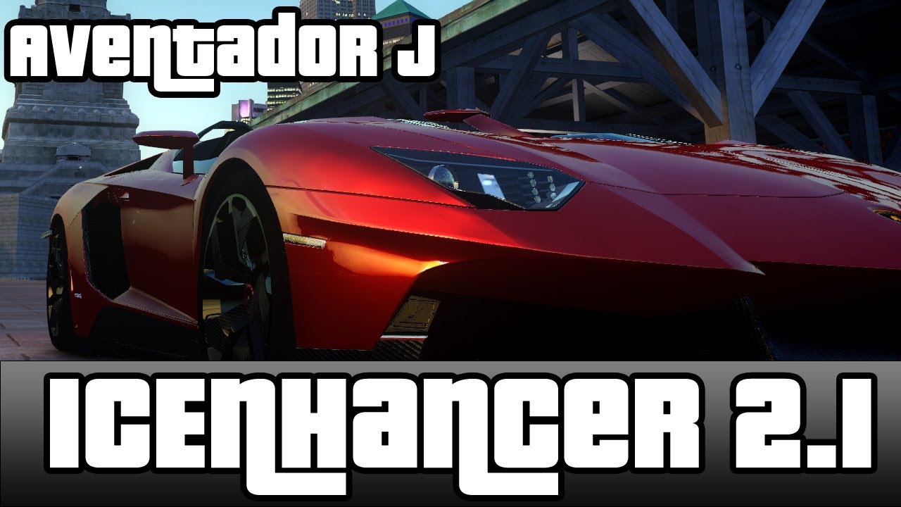 2012 Lamborghini Aventador J | ICEnhancer 2.1 GTA IV | Unbelievable Graphics