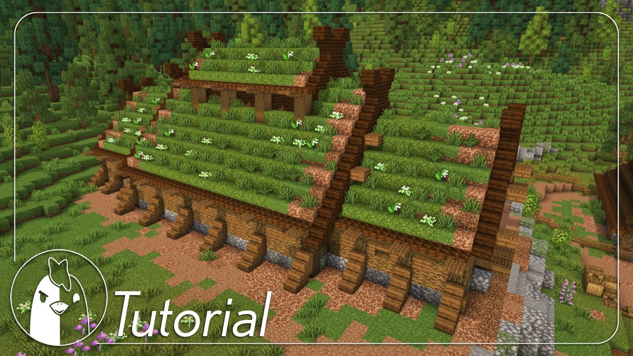 Viking Longhouse | Minecraft Tutorial