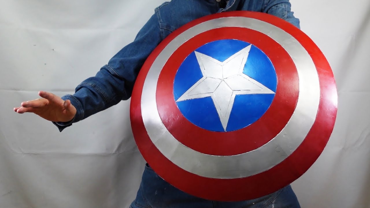 【MARVEL】キャプテンアメリカの盾作ってみた/MCU - DIY - How to make Captain America Shield – /マーベル　コスプレ　自作
