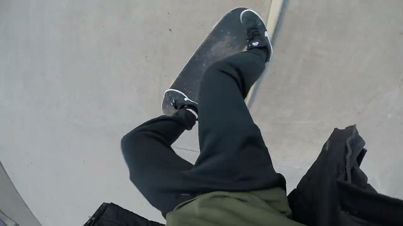 Skating around with My Gopro 
