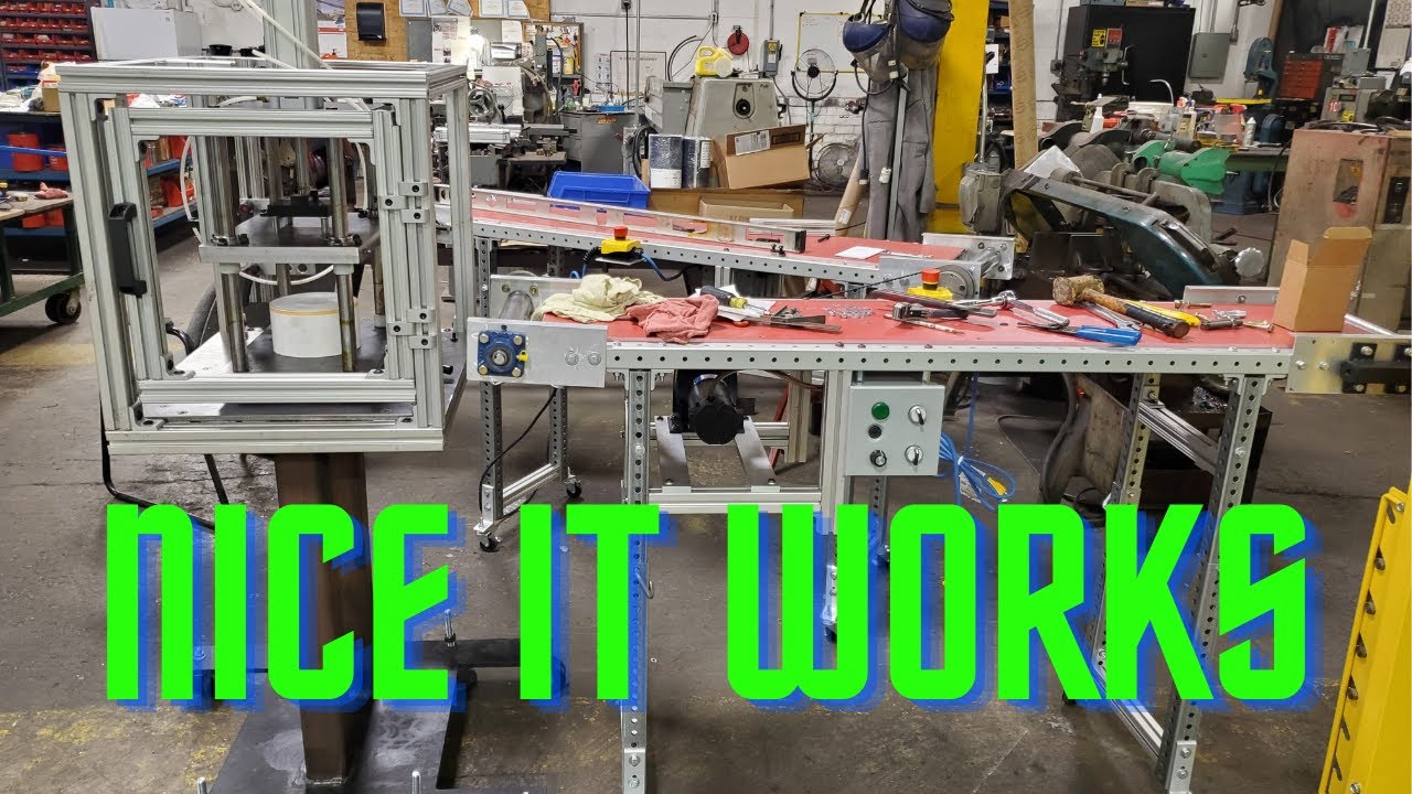 Custom Production hammer line for rewind Rolls