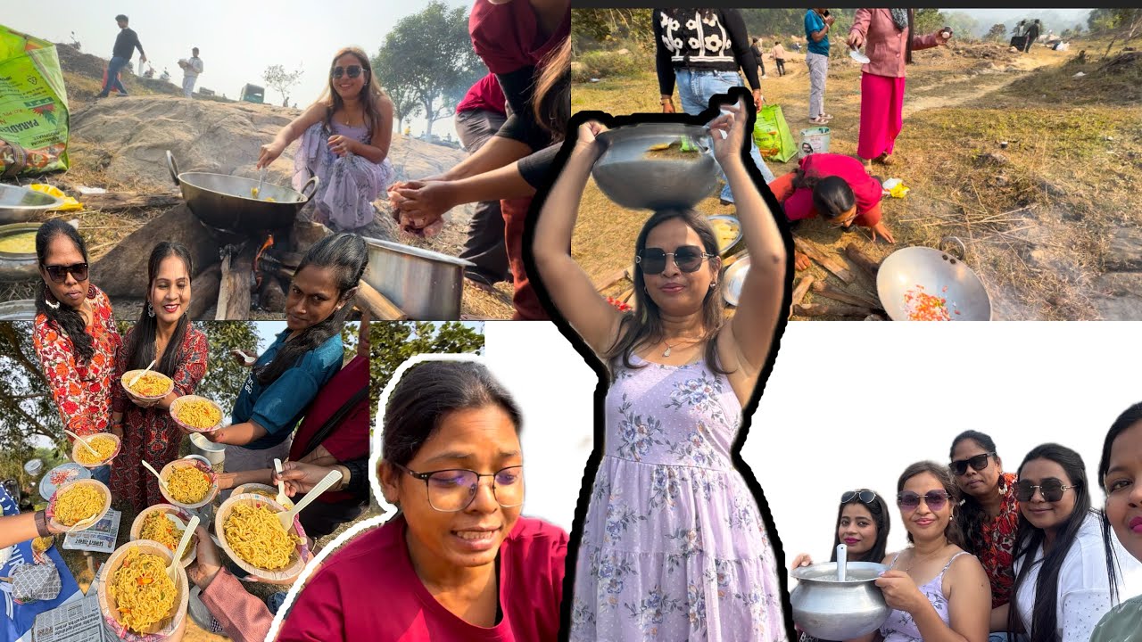 लड़कियों ka picnic😝😝😂(Pahar Bhanga)