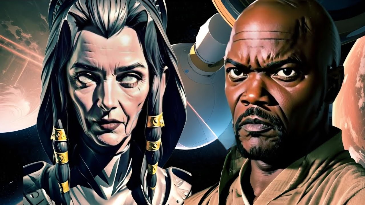 Kreia and Mace Windu deliberate about the Jedi and the Clone Wars