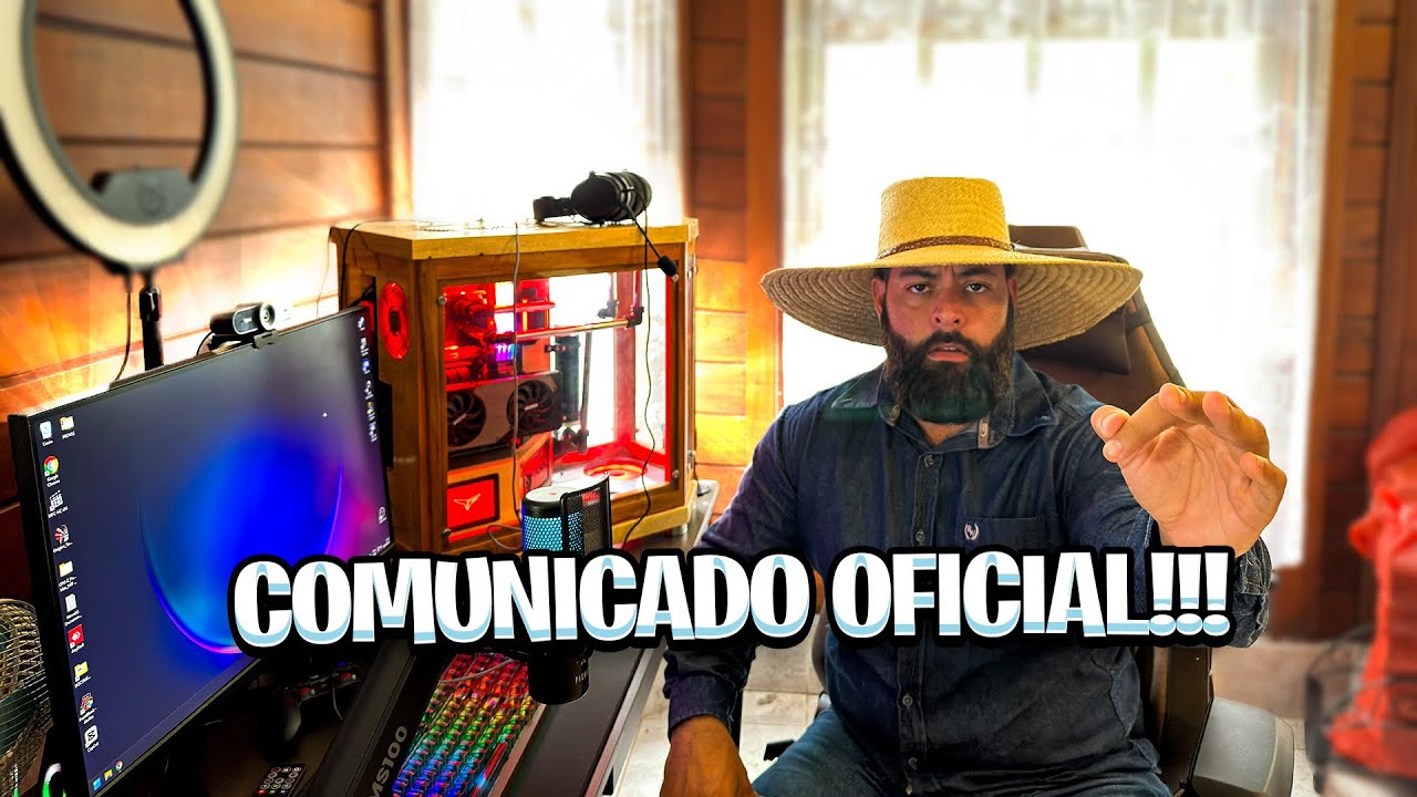 COMUNICADO OFICIAL - XUCRÃO MANDOU A REAL SOBRE O NOVO CANAL