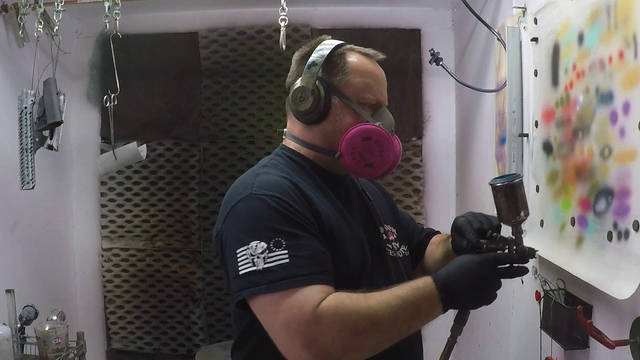 Bubblewrap, Paper, Bag Method with Cerakote | Cerakote | Branson Cerakote