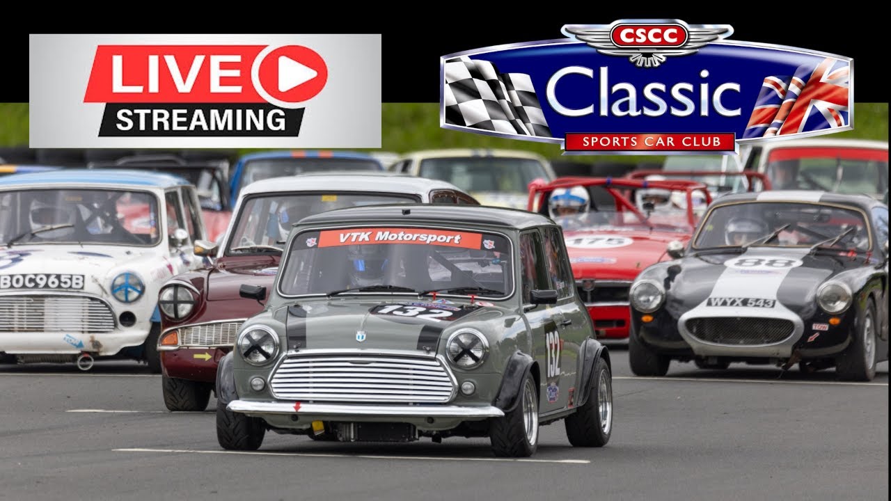 CSCC LIVE Classic Sports Car Club - Castle Combe 2nd August 2025