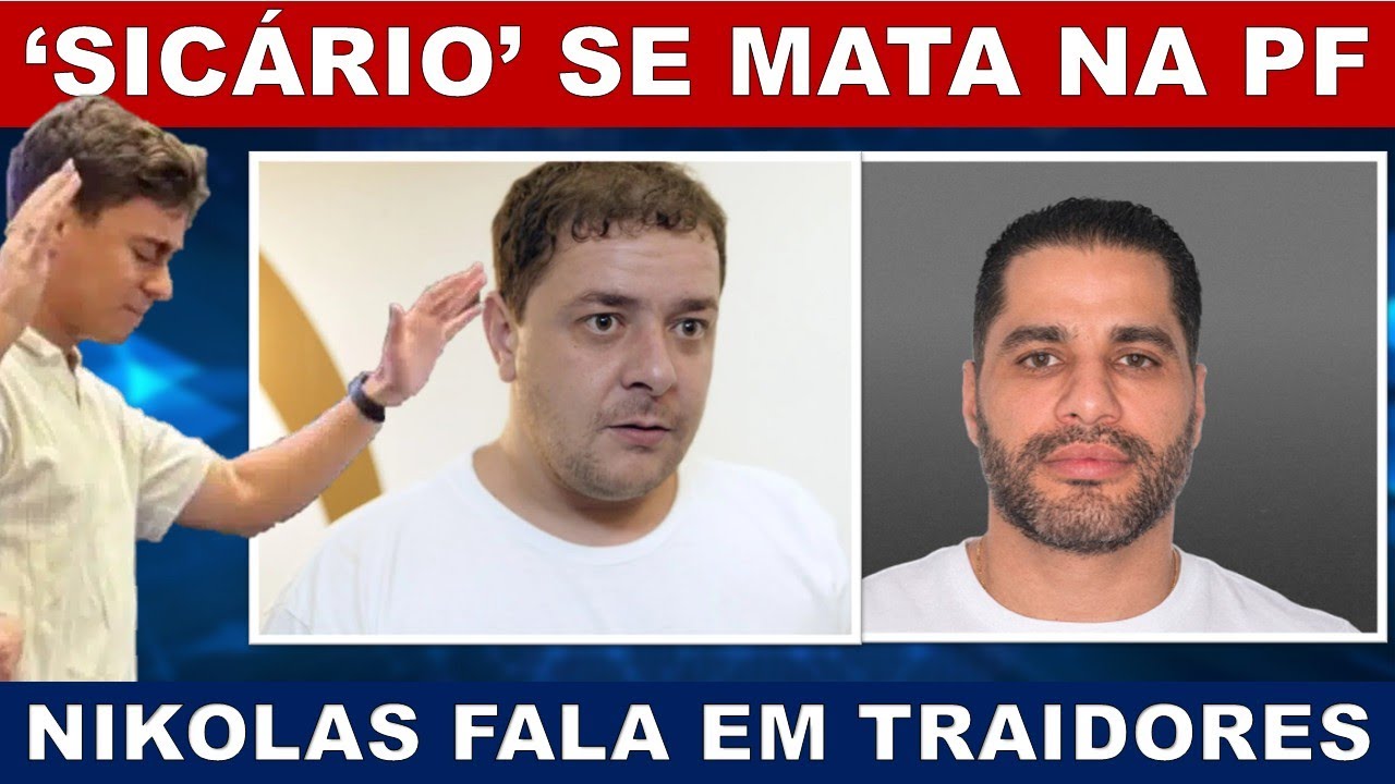 SICÁRIO DO VORCARO SE MATA NA PF! NIKOLAS DIZ QUE FOI TRAÍDO! ROMBO NO BRB EXPLODE NA WEB!