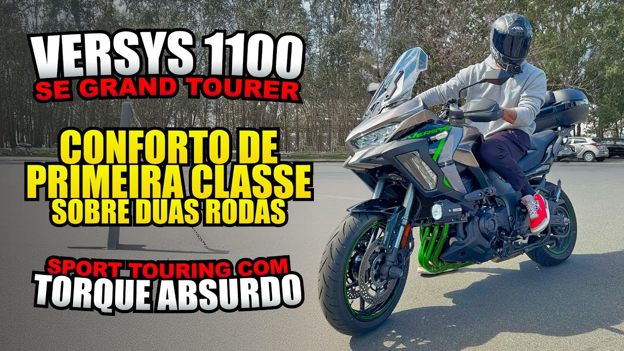 Nova Kawasaki Versys 1100 SE GRAND TOURER | TEST RIDE E PRIMEIRAS IMPRESSÕES