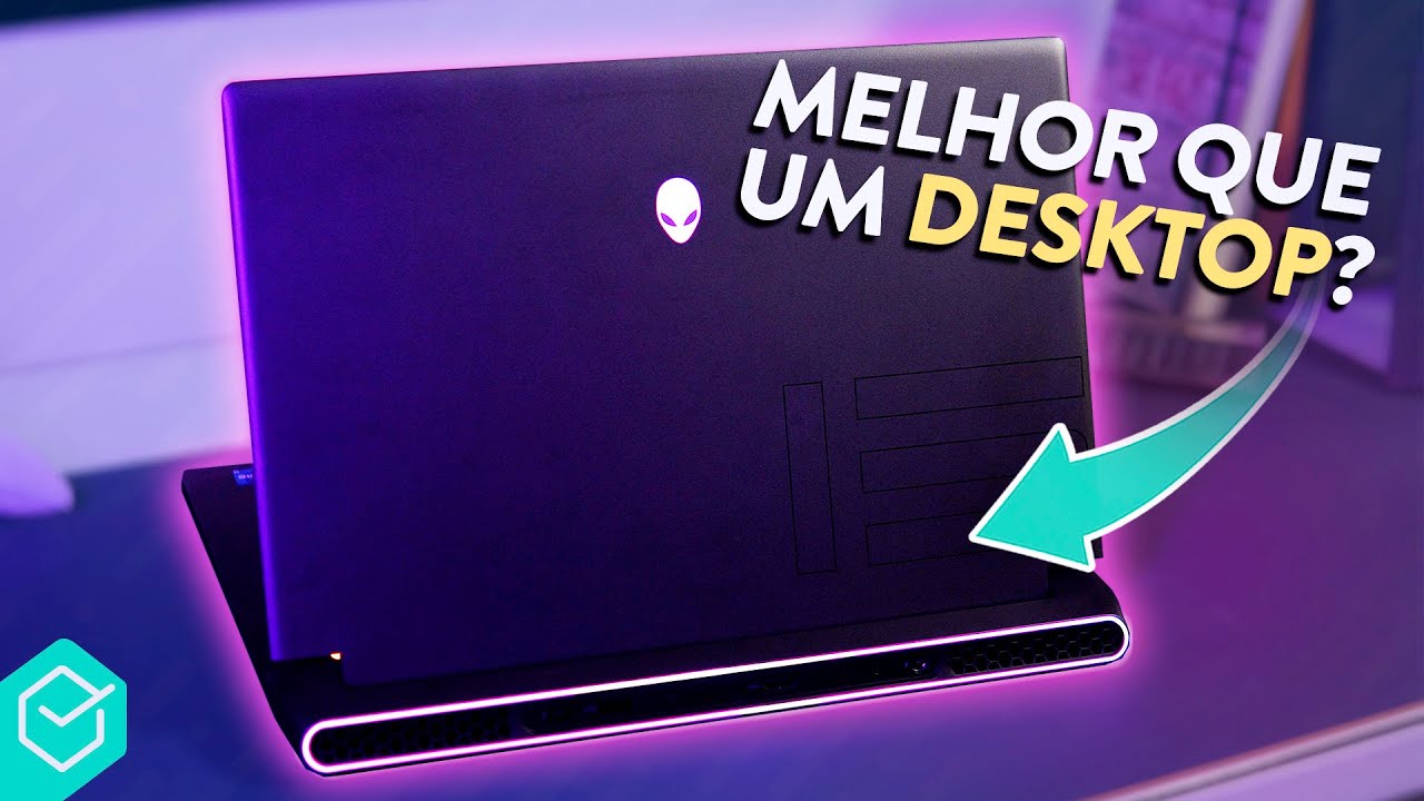 RTX3070 e 165HZ! Esse NOTEBOOK GAMER tá INCRÍVEL! // Alienware M15 R6