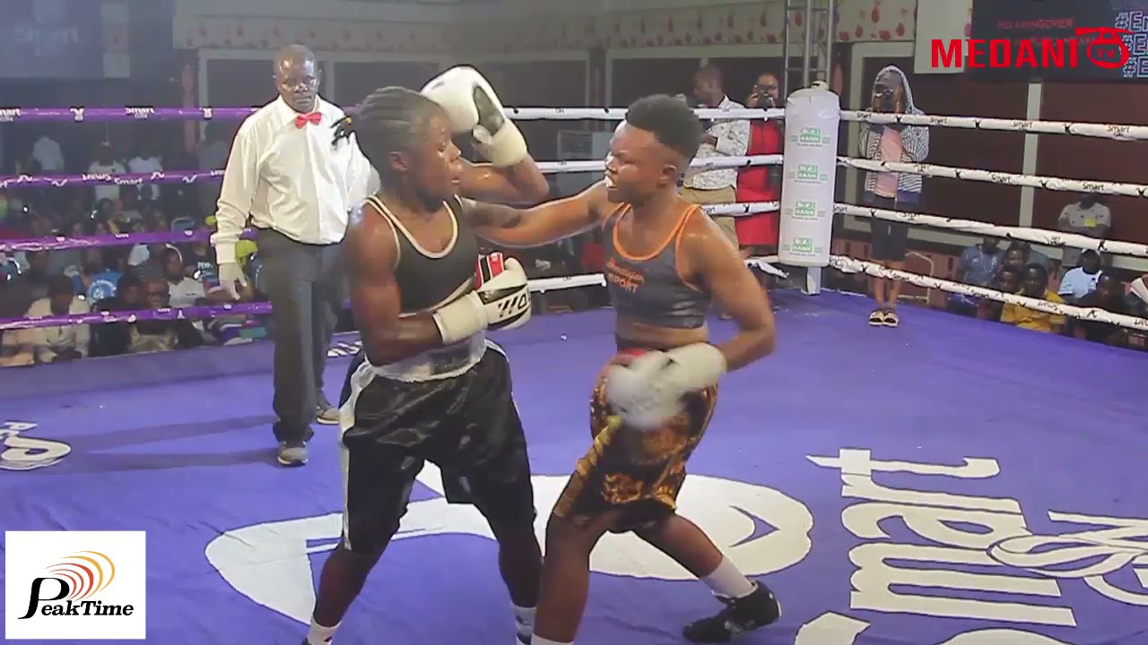 HALIMA VUNJABEI VS ZULFA MACHO (PAMBANO LA MALKIA WA ULINGO) APRIL 11,2021 UBUNGO PLAZA.