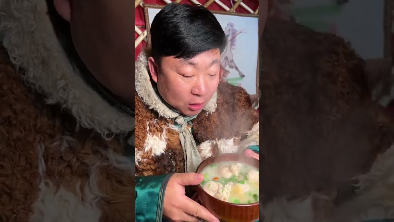 内蒙古肚包羊肉 #肚包肉 #羊肉肠 #内蒙古美食
