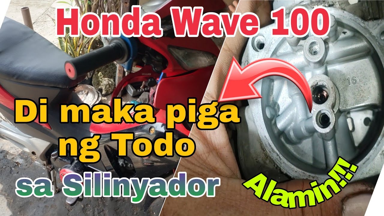 Honda Wave 100 Hirap Maka Piga sa Kanyang Silinyador Bakit kaya?Alamin.